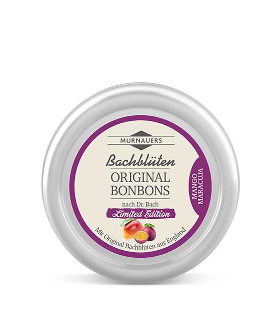 BONBONS nach Dr. Bach mit Mango-Maracuja Geschmack Limited Edition